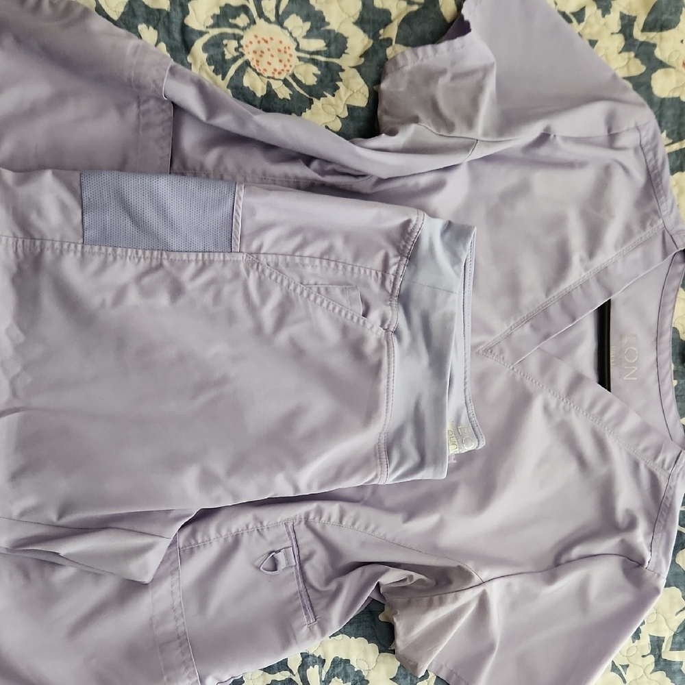Purple Jumpsuit with Relaxed Fit and Soft Fabric